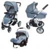 Carucior 3 in 1 pierre cardin ps880 grey bs4133