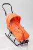 Sanie Baby Merc TELESCOPIC + HOOD Black Orange BM4954