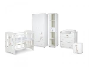 Mobilier pentru copii si bebelusi KLUPS Safari Alb NT4312