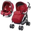 Carucior 2 in 1 Peg Perego PLIKO P3 Compact Completo Geranium 9L1499-PP59