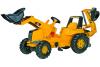 Tractor cu pedale rolly toys galben nt1737-813001