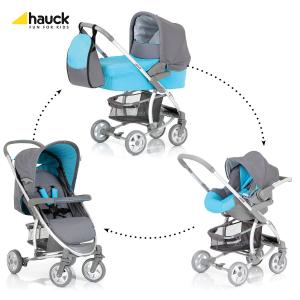 Set Carucior Hauck Malibu All in One Smoke/Capri