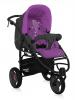 Carucior bertoni cu 3 roti atlanta 2012 gray-purple pisa er1426