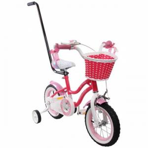 Bicicleta pentru copii Sun Baby BMX Stars 12 Roz KC3673