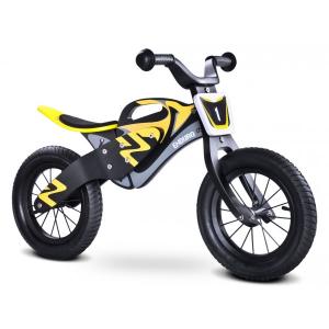 Bicicleta fara pedale Caretero ENDURO Galben AM4566