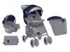 Carucior bertoni lorelli 2 in 1 rio 2014 blue grey er705