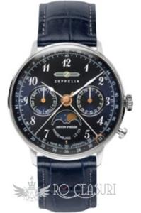 Zeppelin  LZ 129 Hindenburg Moonphase, ceas barbatesc