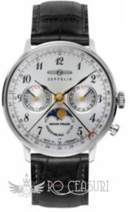 Ceas Zeppelin  LZ 129 Hindenburg Moonphase, ceas barbatesc