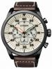 CITIZEN, ECO-DRIVE CA4215-04W CHRONO BEIGE BRAUN, ceas barbatesc