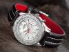 Detomaso firenze white dial leather ceas barbatesc