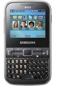 Samsung Ch@t 322 Noble Black DUAL SIM