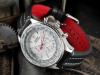 Detomaso sl1624c-ch firenze chronograph silver dial leather ceas