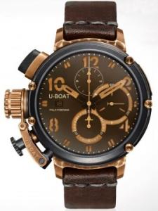 U-BOAT Chimera U-51 6946 Automatic Chronograph Bronze PVD, LIMITED EDITION, ceas barbatesc