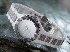 DETOMASO DT3010-B, FEDERICA White, Swiss Made, ceas de dama