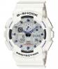 Casio g-shock ga-100a-7a bold face. tough body, ceas barbatesc