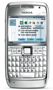 Nokia e71 white