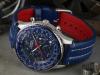Detomaso sl1624c-bl firenze chronograph blue leather,