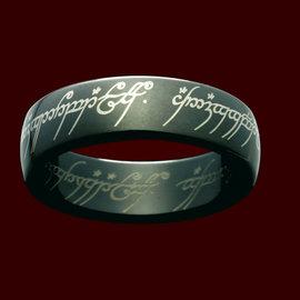 LORD of the RINGS - THE ONE inel din titan black line