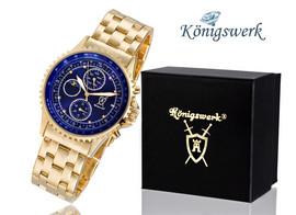 KONIGSWERK ARGOS DIAMOND BLUE, 8 diamante autentice