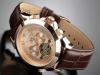 Yves camani navigator classic automatic cronograf rose gold, ceas