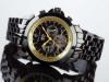 Yves camani worldtimer automatic black/yellow