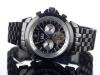 Yves camani worldtimer automatic black/silver cronograf  ceas