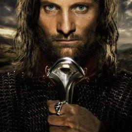 LORD of the RINGS Barahirs Ring - Aragorns Ring argint masiv