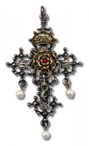 BRIAR - Crucea de la Hampton Court- Amuleta pentru incredere si devotament
