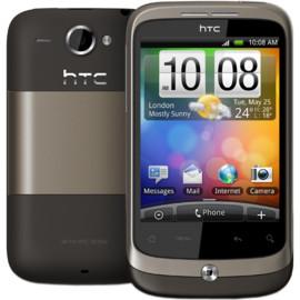 HTC Wildfire Brown