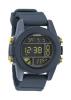 NIXON UNIT A-197-1264 Steel Blue Yellow Ano, ALARM, CRONOGRAF,TEMPERATURE WATCH, ceas barbatesc