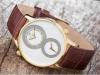 Yves camani loison dual time gold/silver,  yc1055-d,