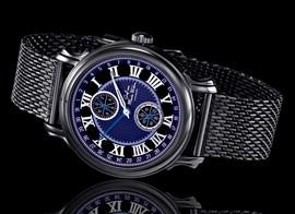 GRAF VON MONTE WEHRO ANCONA GUN BLUE AUTOMATIC- LIMITED EDITION-, ceas barbatesc