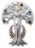 Anne stokes celina sylvana - argint 925, amuleta pentru forta