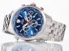 Detomaso aurino chronograph silver/blue,  dt1061-c,