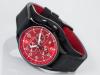 Detomaso livenza chronograph black/red, dt3021-b, ceas