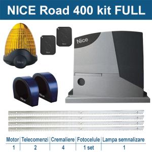 Automatizari porti culisante Nice online -  Road 400 kit full