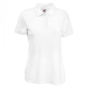 Tricou polo Dama Alb S