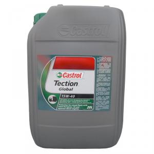 Ulei de motor pentru autocamioane Castrol Tection Global 15W-40 20L - Promotie