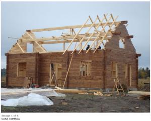 Constructii case lemn la cheie