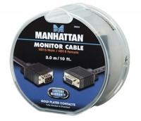 Cablu Monitor HD15 male - HD15 female Manhattan 390644