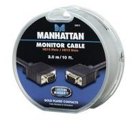 Cablu Monitor HD15 male - HD15 male Manhattan 390675