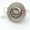 1w spot led incastrabil rotund orientabil - lumina alba calda