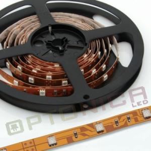 Banda LED - 60 diode SMD/metru (4.8W) - lumina VERDE (rola - 5m)