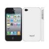 Husa plastic Xqisit iPhone 4S iPlate thin white  0.33mm