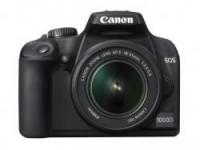 Aparat foto DSLR Canon EOS 1000D kit EF-S 18-55mm - 10MPx, LCD 2.5inch, 3fps, LiveView