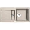 Chiuveta TEKA Aura 60B TG 1 1/2B 1D Inox Tegranit Sandbeige