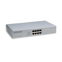 8 port switch with PoE support, each port builds in Power source injector Manhattan