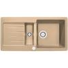 Chiuveta TEKA Aura 60B TG 1 1/2B 1D Inox Tegranit Topasbeige