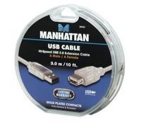 Cablu USB Extensie A male - A female Manhattan 390262