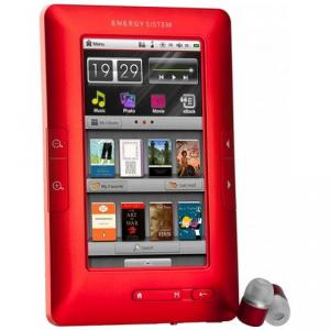 Ebook Reader Energy Color eReader C4+ Touch Titanium Red
